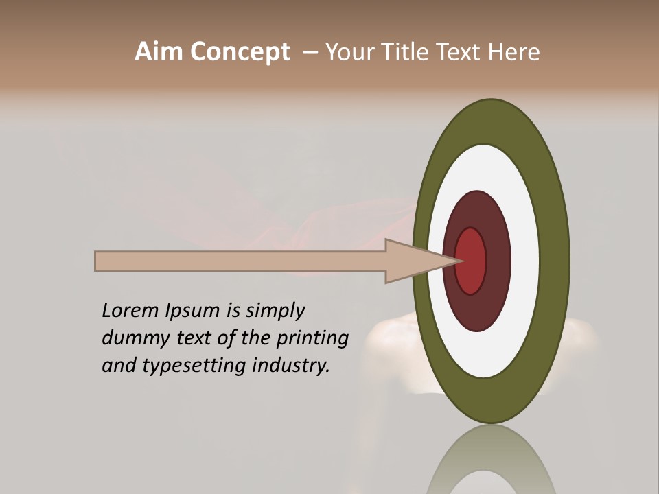 Young Y Ribbon PowerPoint Template