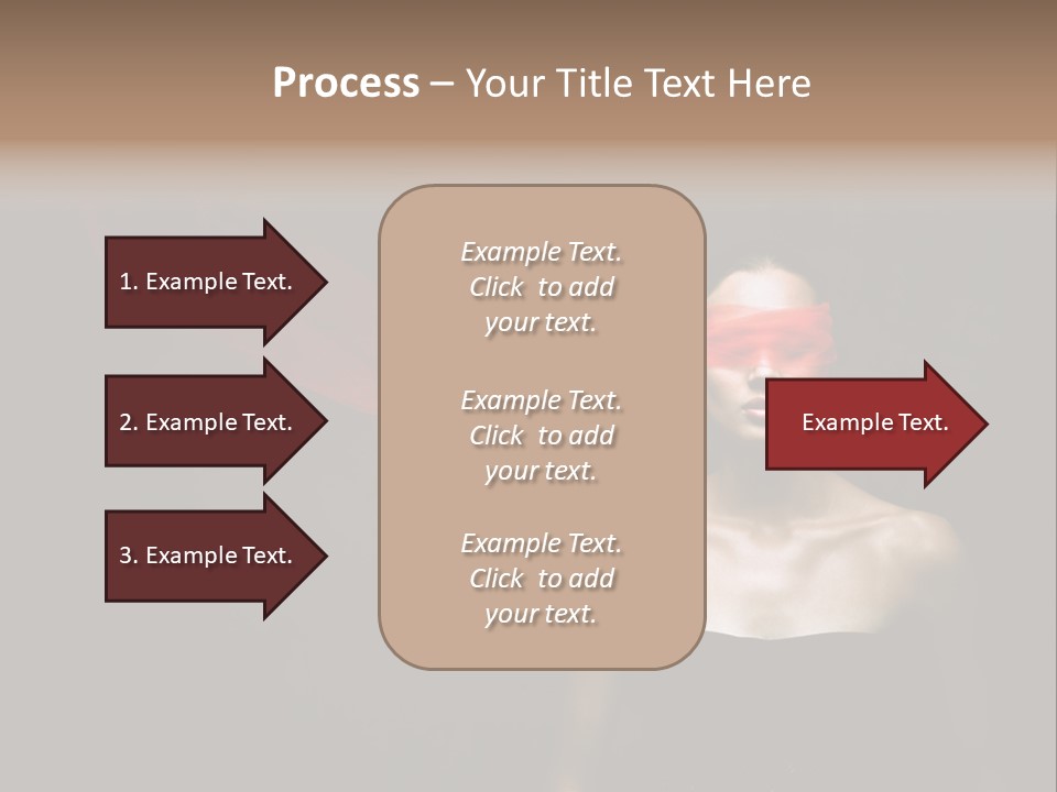 Young Y Ribbon PowerPoint Template