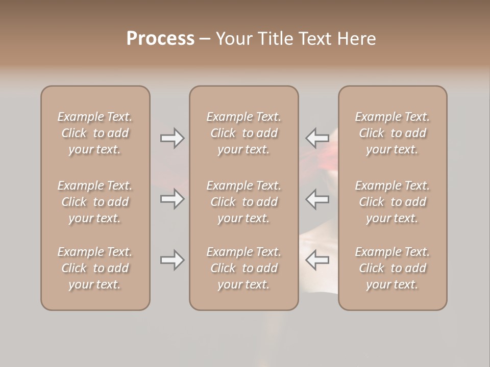 Young Y Ribbon PowerPoint Template