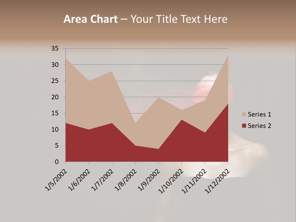 Young Y Ribbon PowerPoint Template