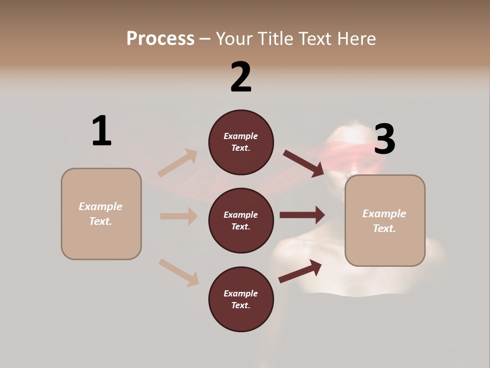 Young Y Ribbon PowerPoint Template