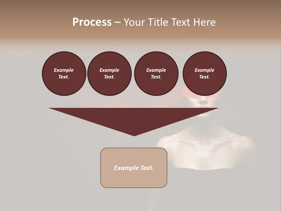 Young Y Ribbon PowerPoint Template