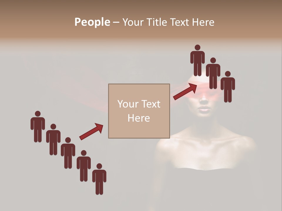 Young Y Ribbon PowerPoint Template