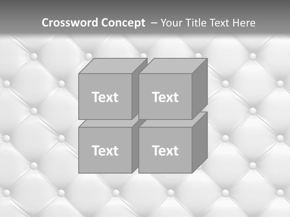 Stylish Pattern Closeup PowerPoint Template