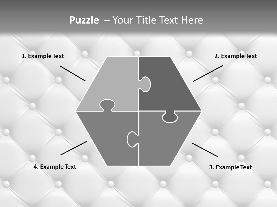 Stylish Pattern Closeup PowerPoint Template