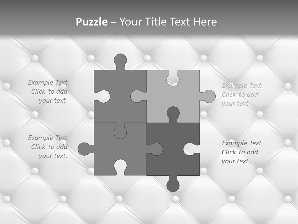 Stylish Pattern Closeup PowerPoint Template