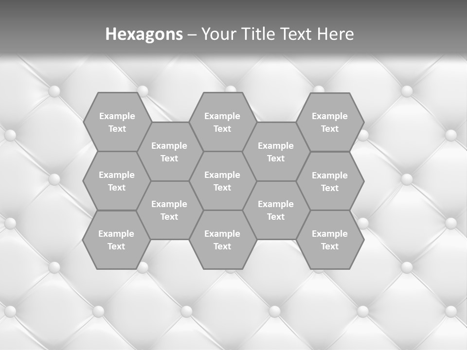 Stylish Pattern Closeup PowerPoint Template