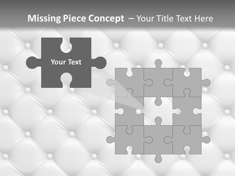 Stylish Pattern Closeup PowerPoint Template