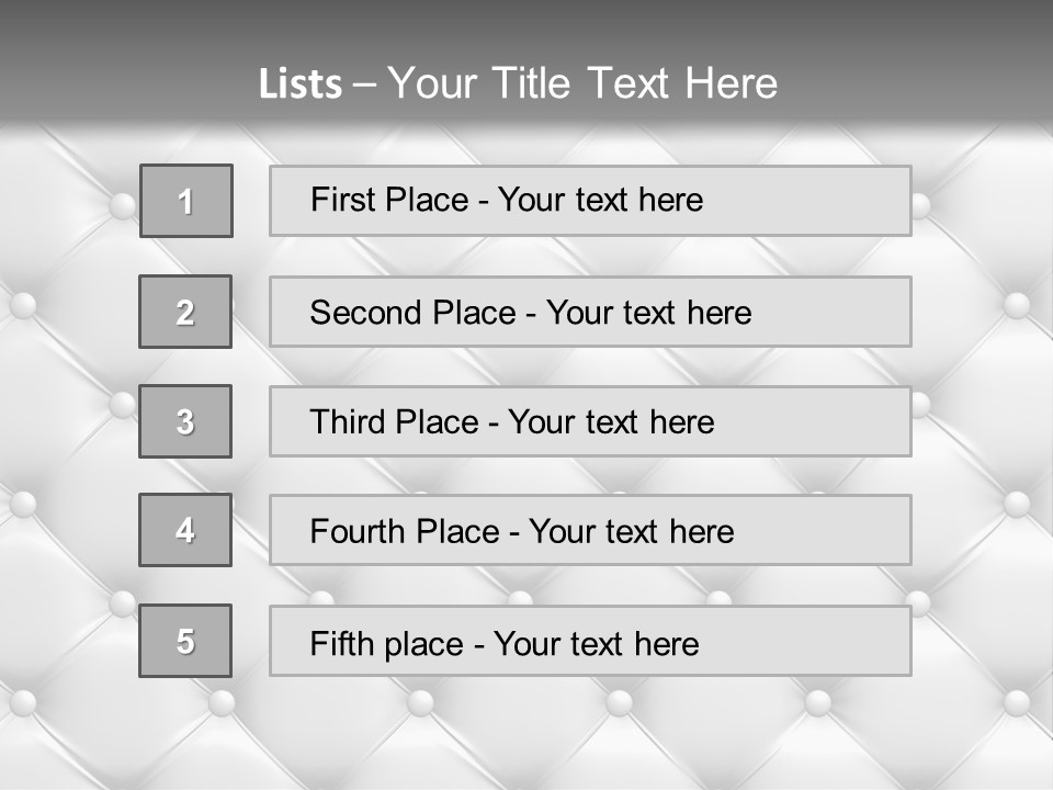Stylish Pattern Closeup PowerPoint Template