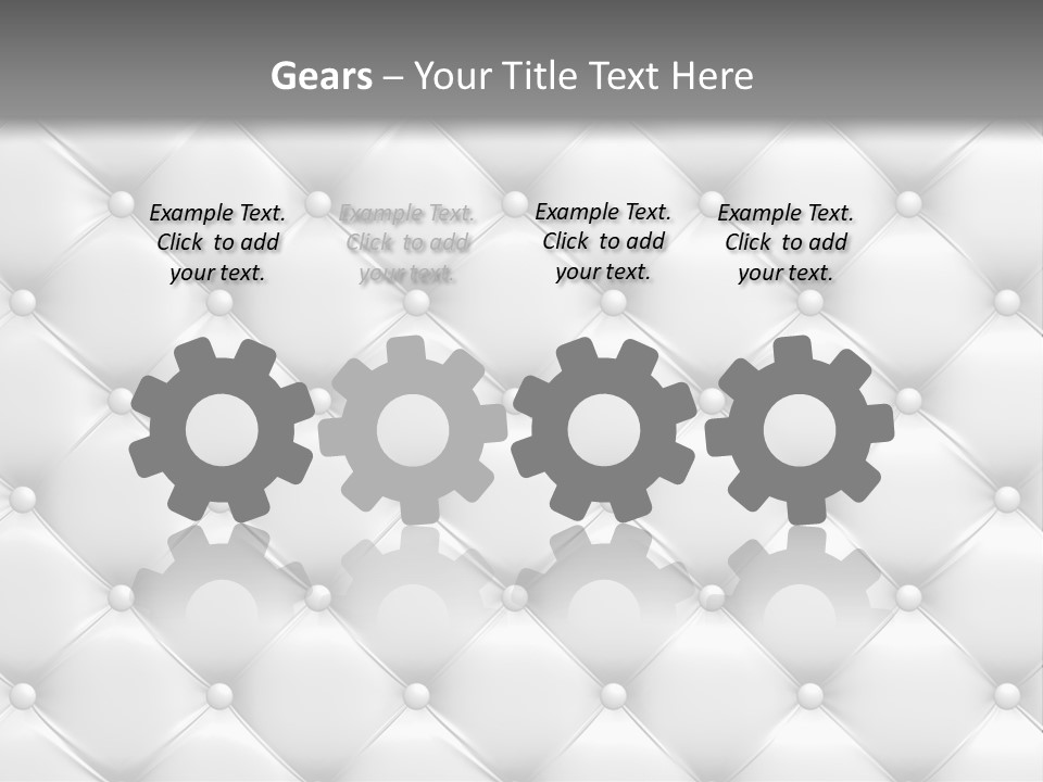 Stylish Pattern Closeup PowerPoint Template