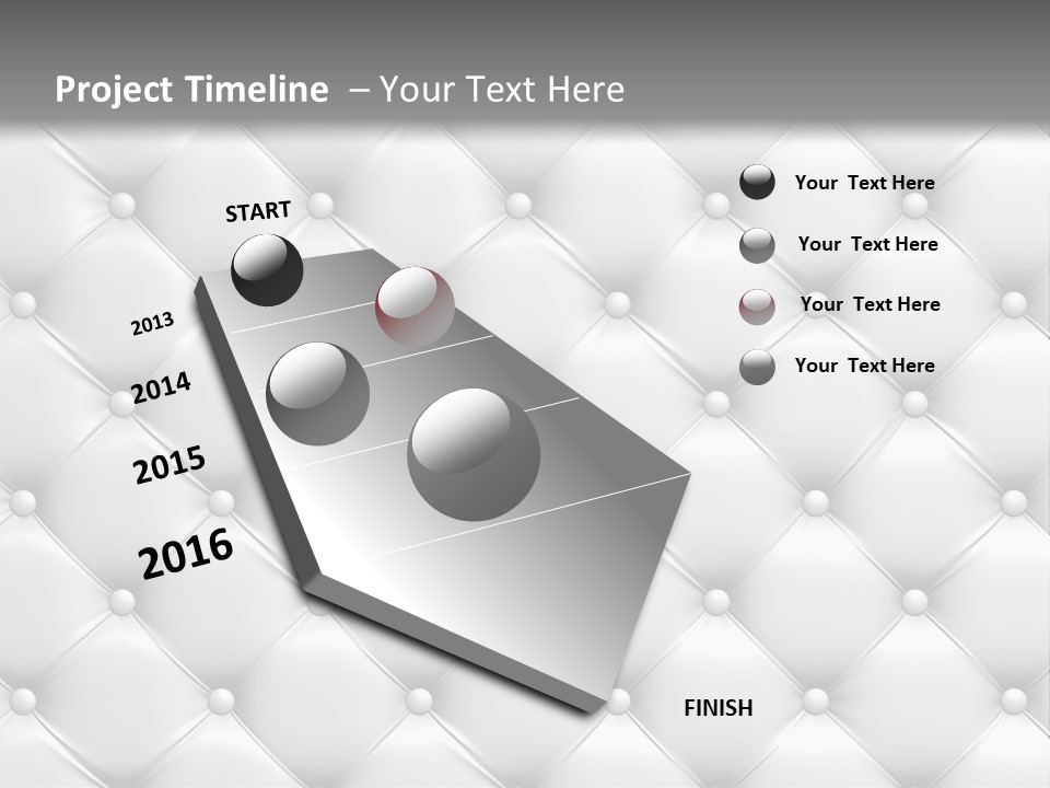 Stylish Pattern Closeup PowerPoint Template