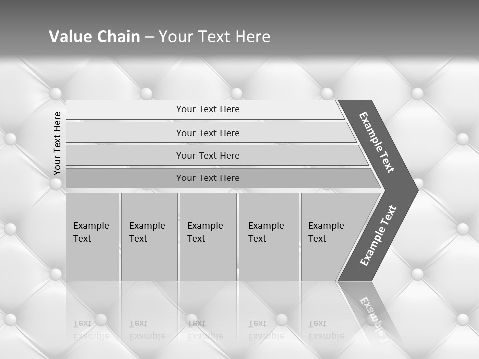 Stylish Pattern Closeup PowerPoint Template
