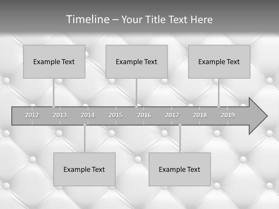 Stylish Pattern Closeup PowerPoint Template