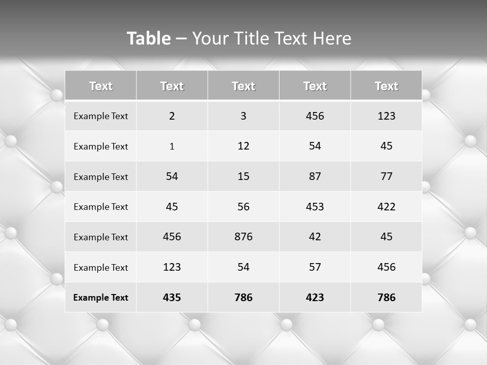 Stylish Pattern Closeup PowerPoint Template