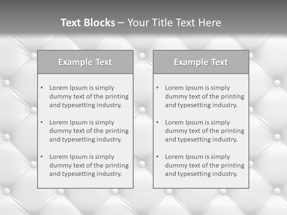 Stylish Pattern Closeup PowerPoint Template