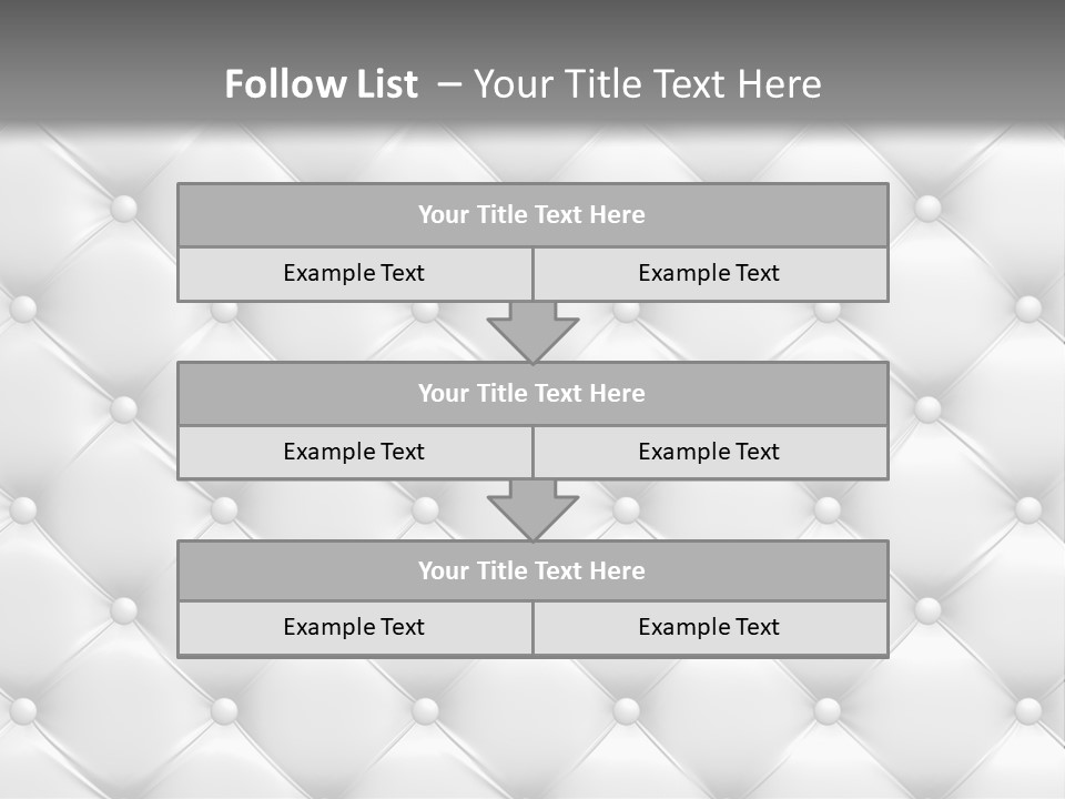 Stylish Pattern Closeup PowerPoint Template