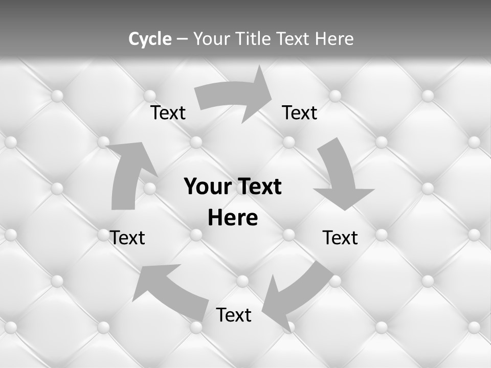 Stylish Pattern Closeup PowerPoint Template