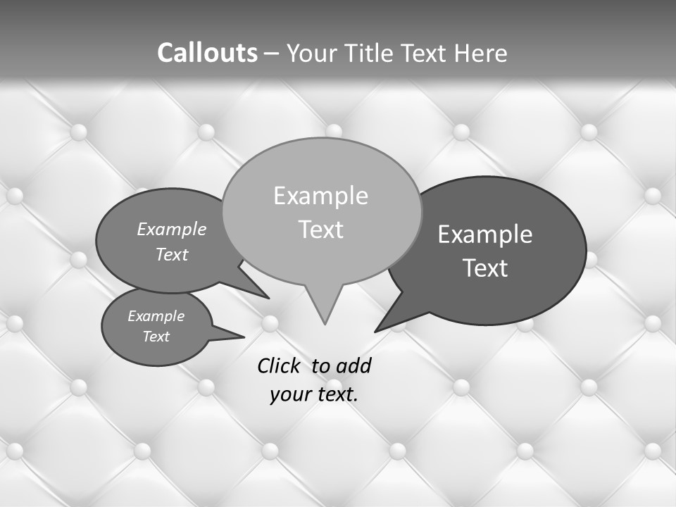 Stylish Pattern Closeup PowerPoint Template