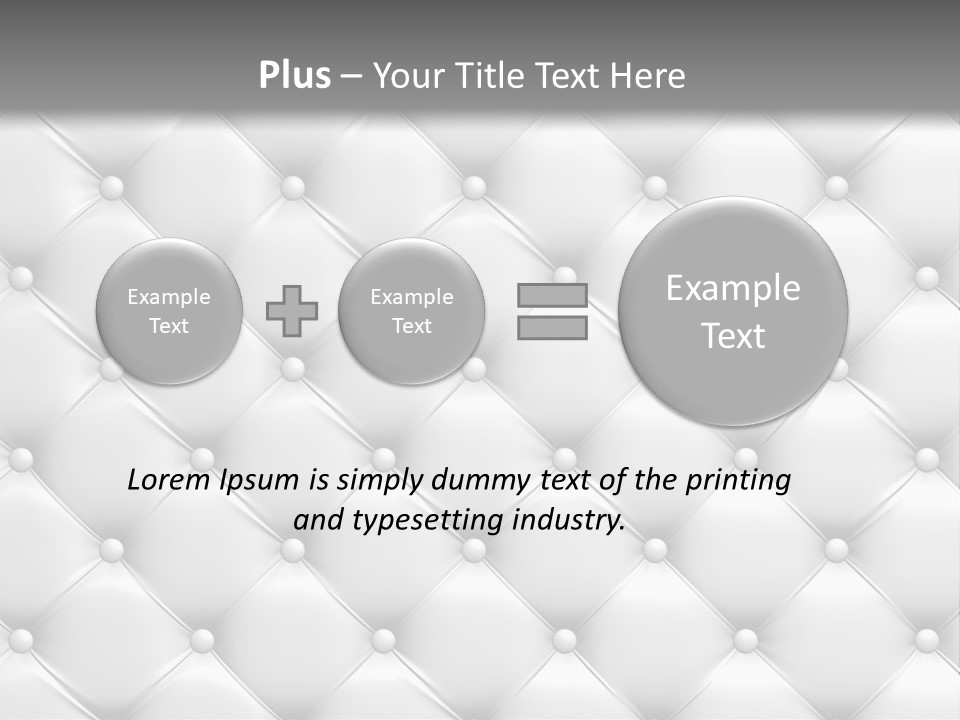 Stylish Pattern Closeup PowerPoint Template