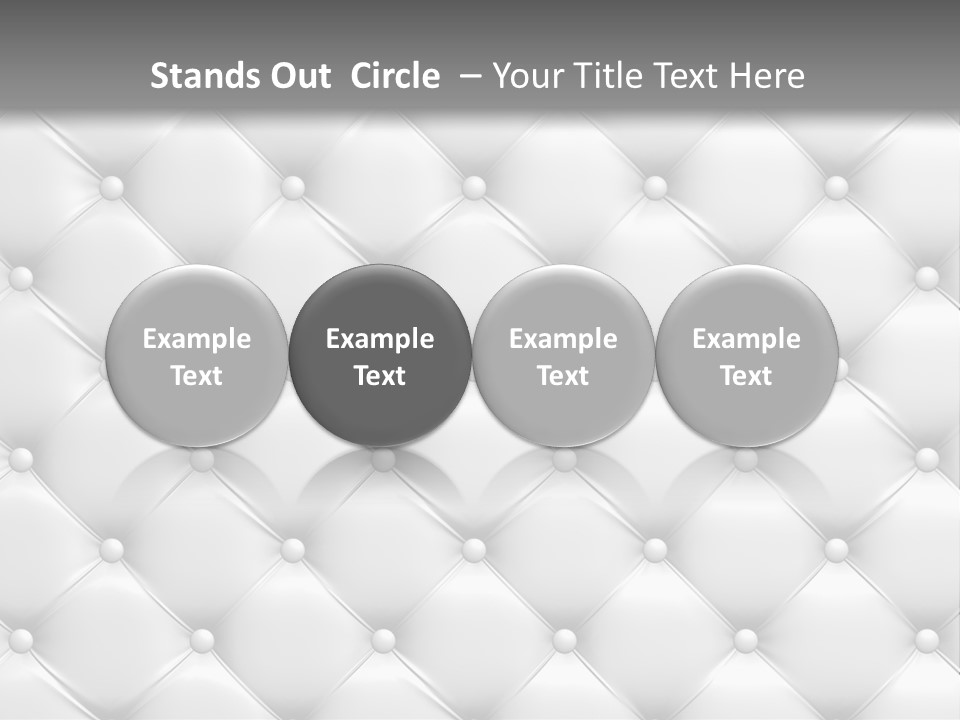 Stylish Pattern Closeup PowerPoint Template