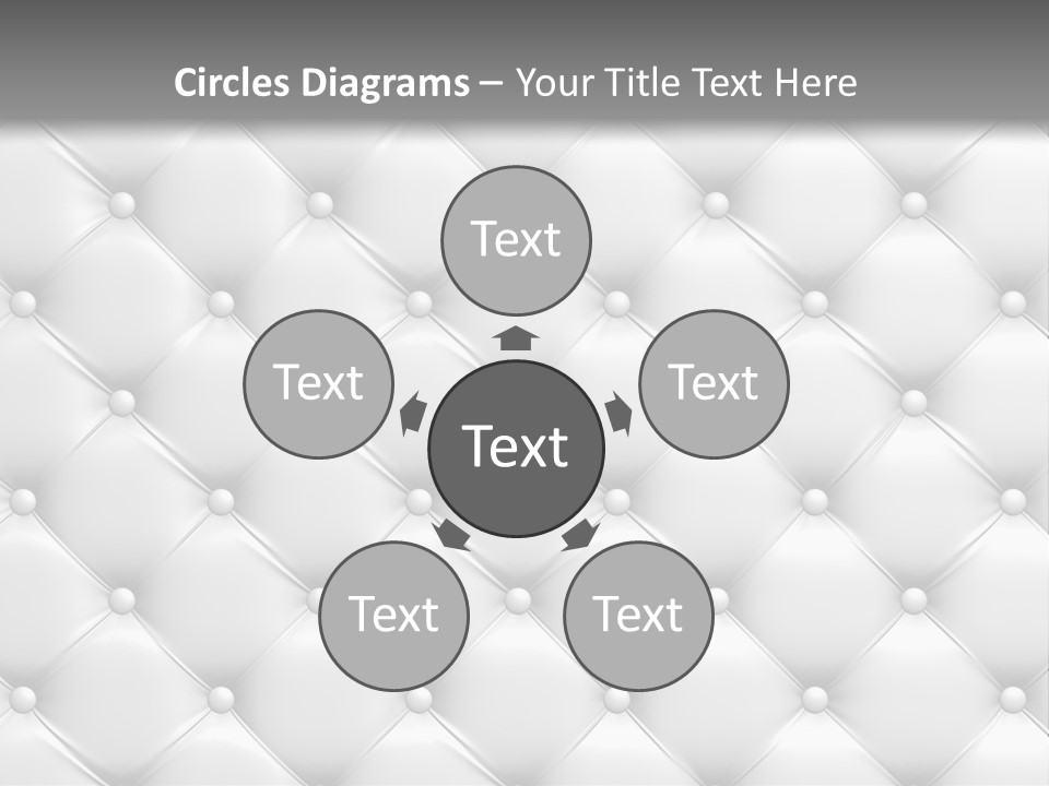 Stylish Pattern Closeup PowerPoint Template