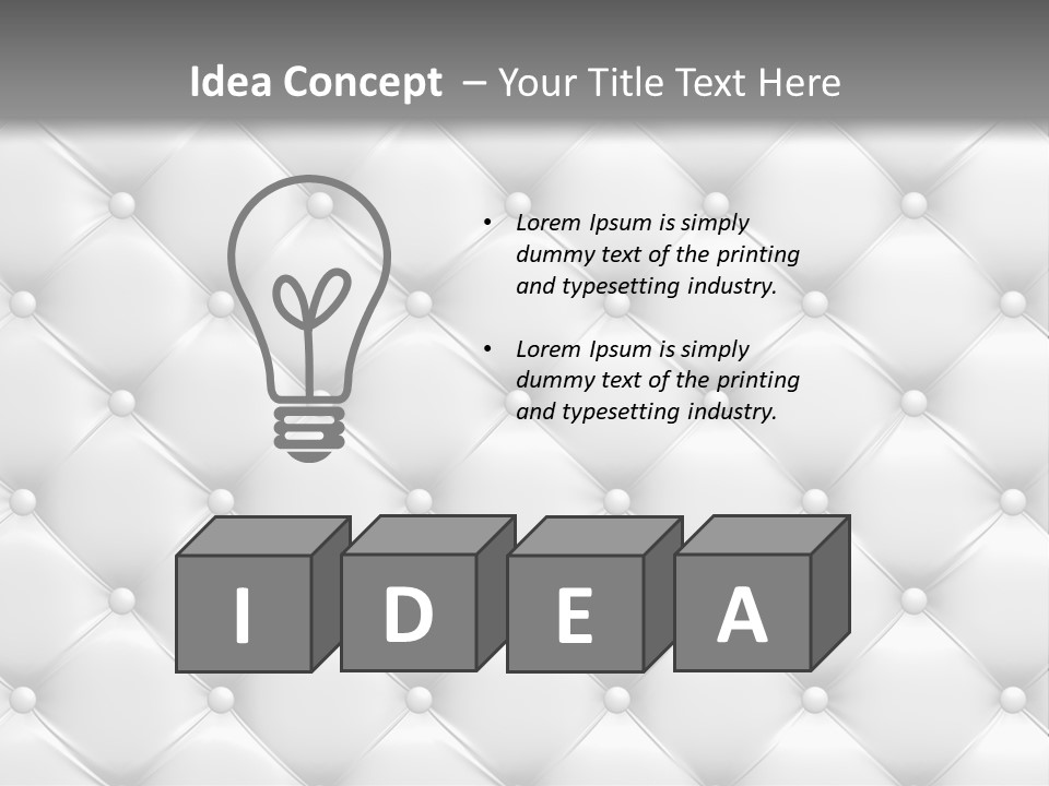 Stylish Pattern Closeup PowerPoint Template