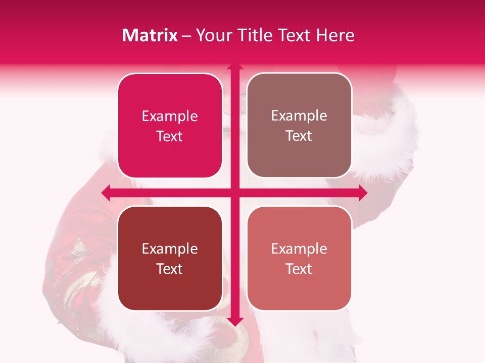 Coat Costume Christmas PowerPoint Template