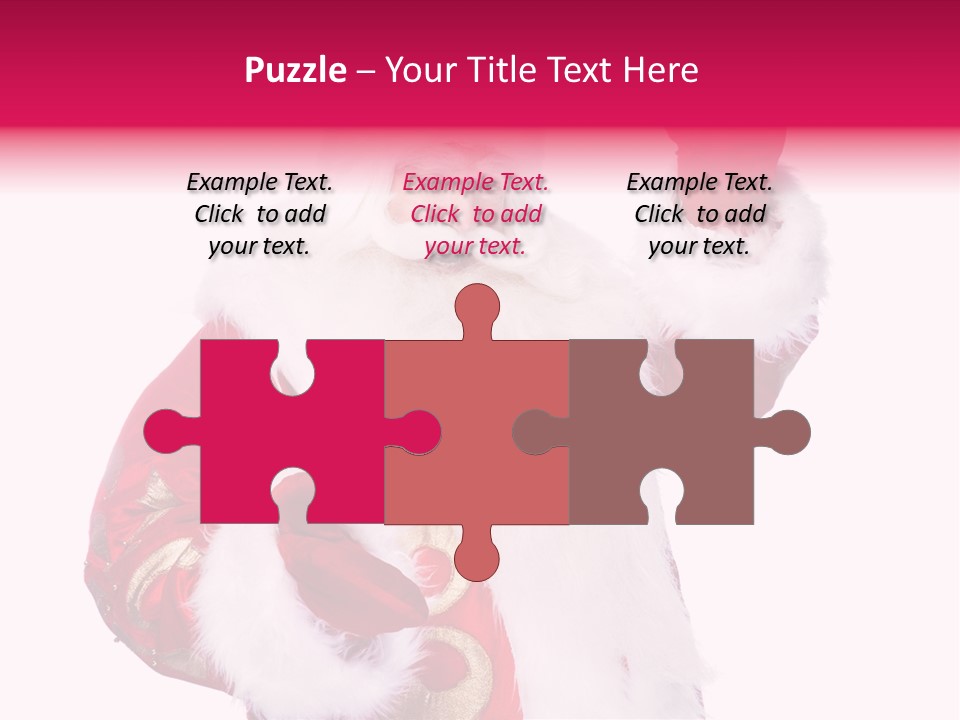 Coat Costume Christmas PowerPoint Template