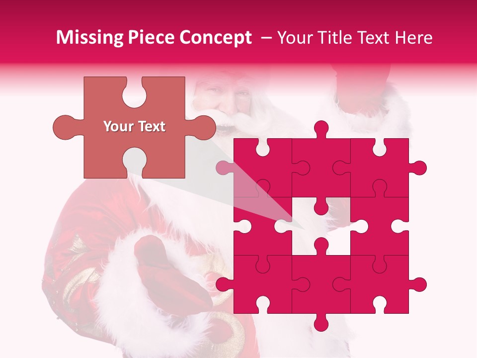 Coat Costume Christmas PowerPoint Template