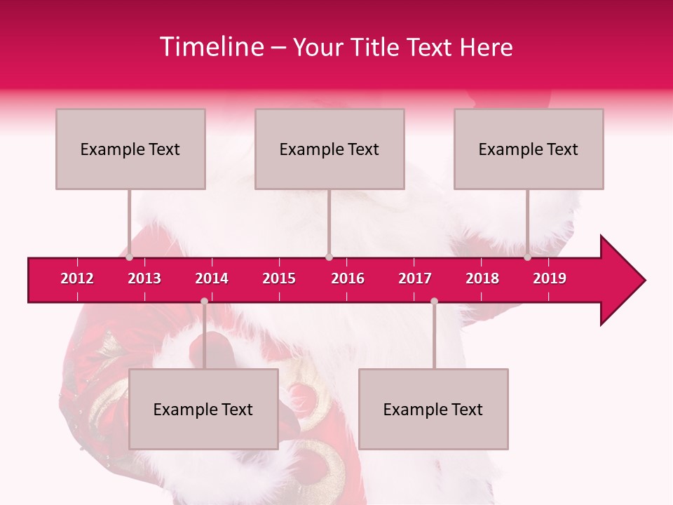 Coat Costume Christmas PowerPoint Template