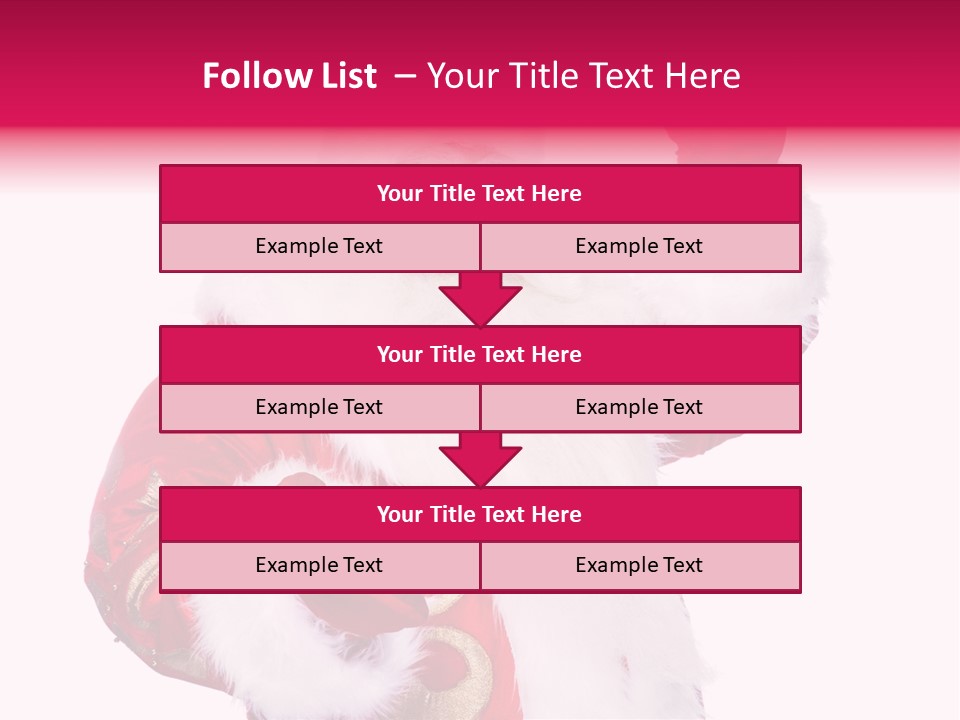 Coat Costume Christmas PowerPoint Template