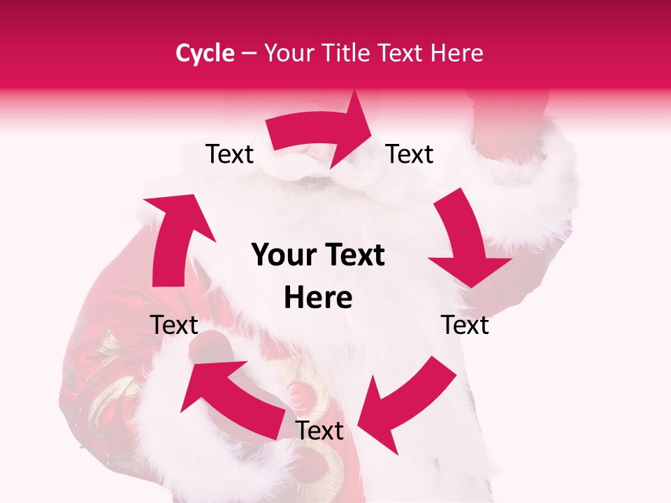 Coat Costume Christmas PowerPoint Template