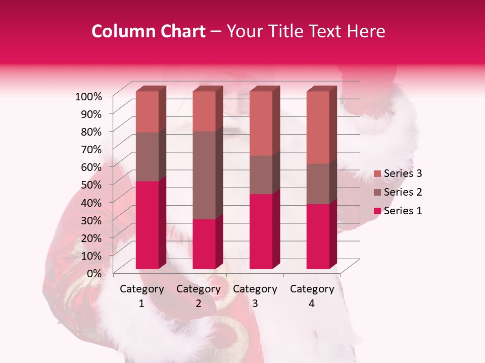 Coat Costume Christmas PowerPoint Template