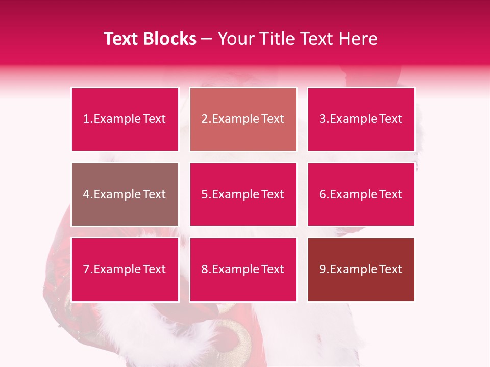 Coat Costume Christmas PowerPoint Template