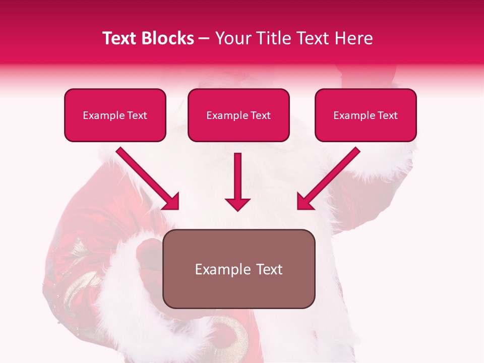 Coat Costume Christmas PowerPoint Template