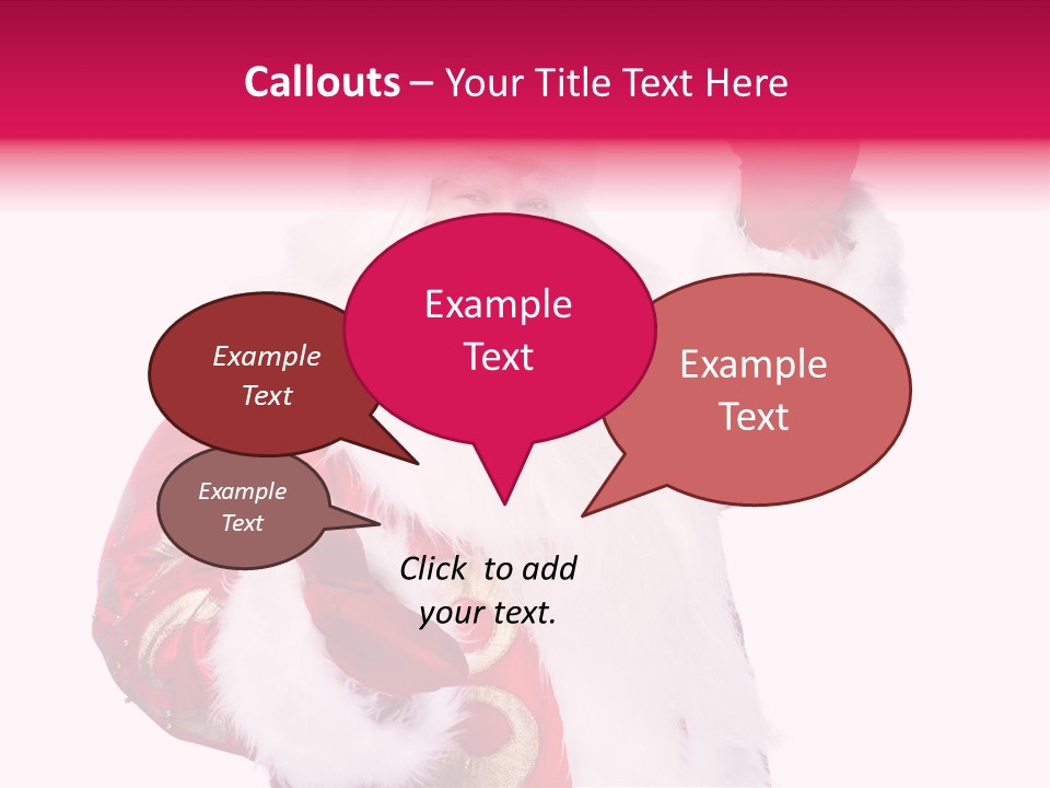 Coat Costume Christmas PowerPoint Template