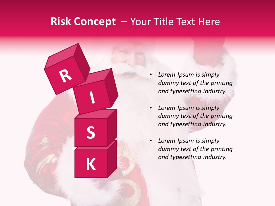 Coat Costume Christmas PowerPoint Template