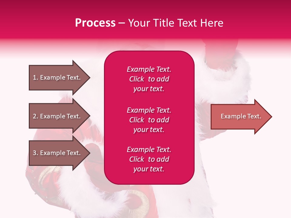 Coat Costume Christmas PowerPoint Template