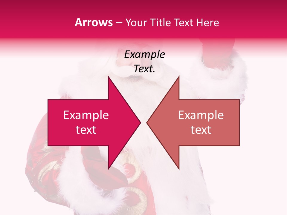 Coat Costume Christmas PowerPoint Template