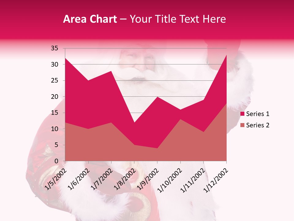 Coat Costume Christmas PowerPoint Template