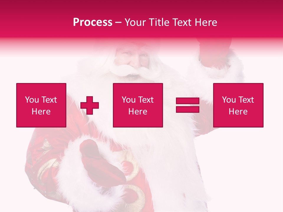 Coat Costume Christmas PowerPoint Template