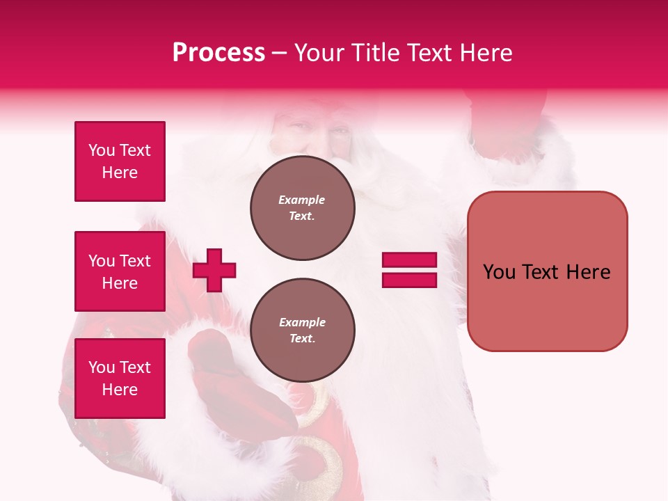 Coat Costume Christmas PowerPoint Template