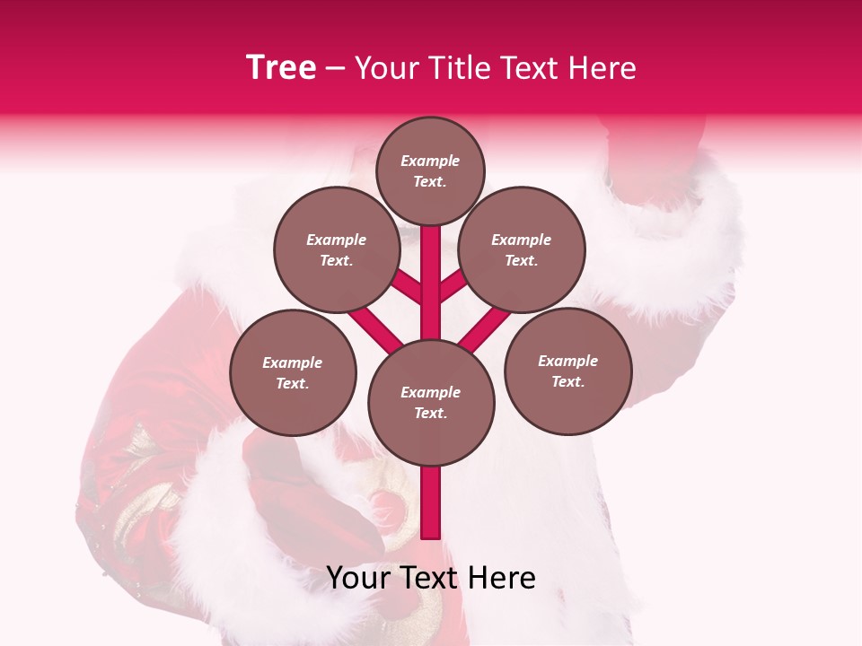 Coat Costume Christmas PowerPoint Template