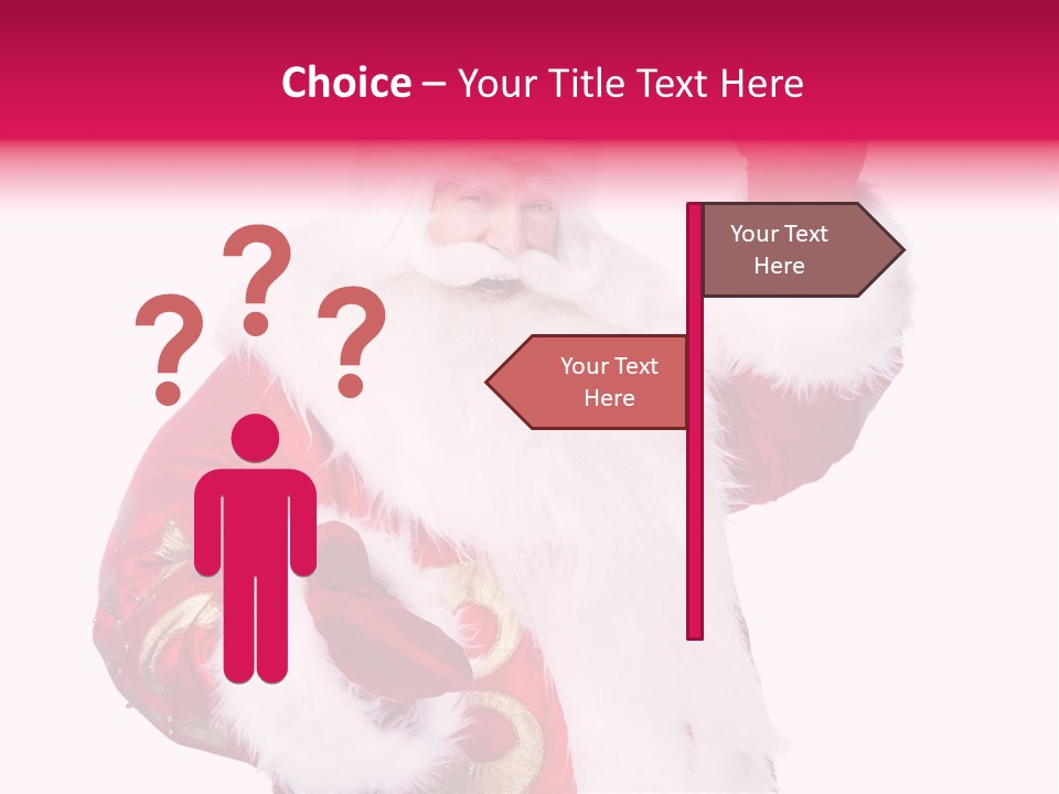 Coat Costume Christmas PowerPoint Template