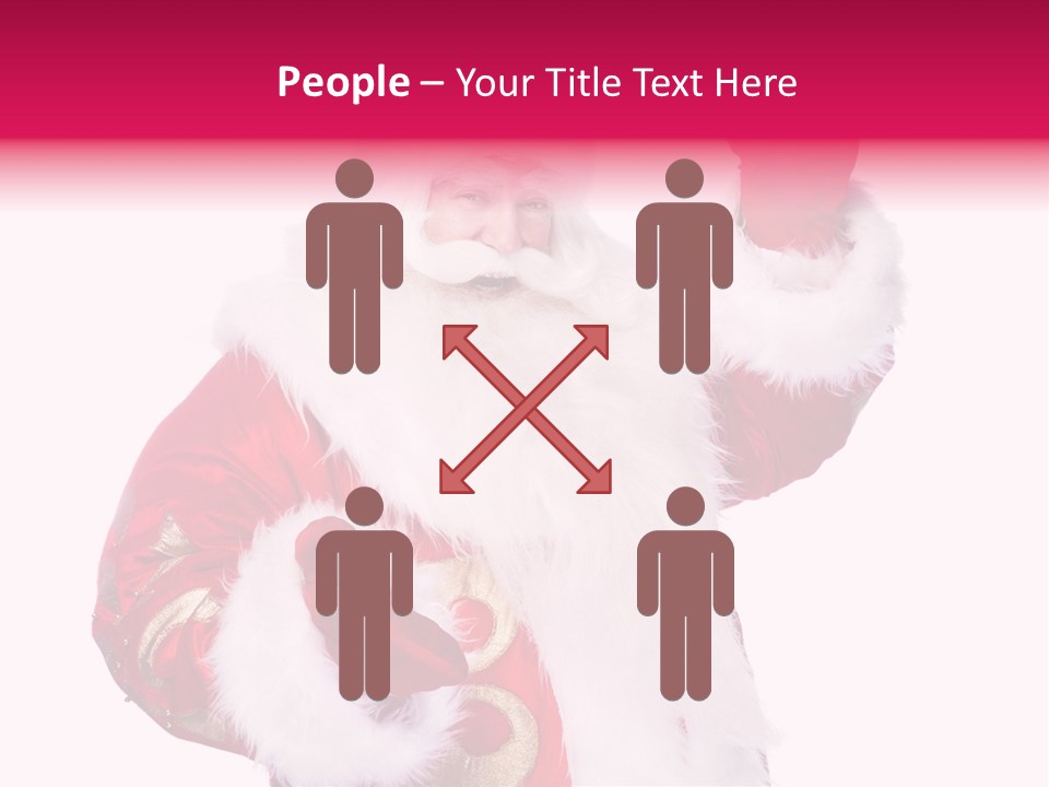 Coat Costume Christmas PowerPoint Template