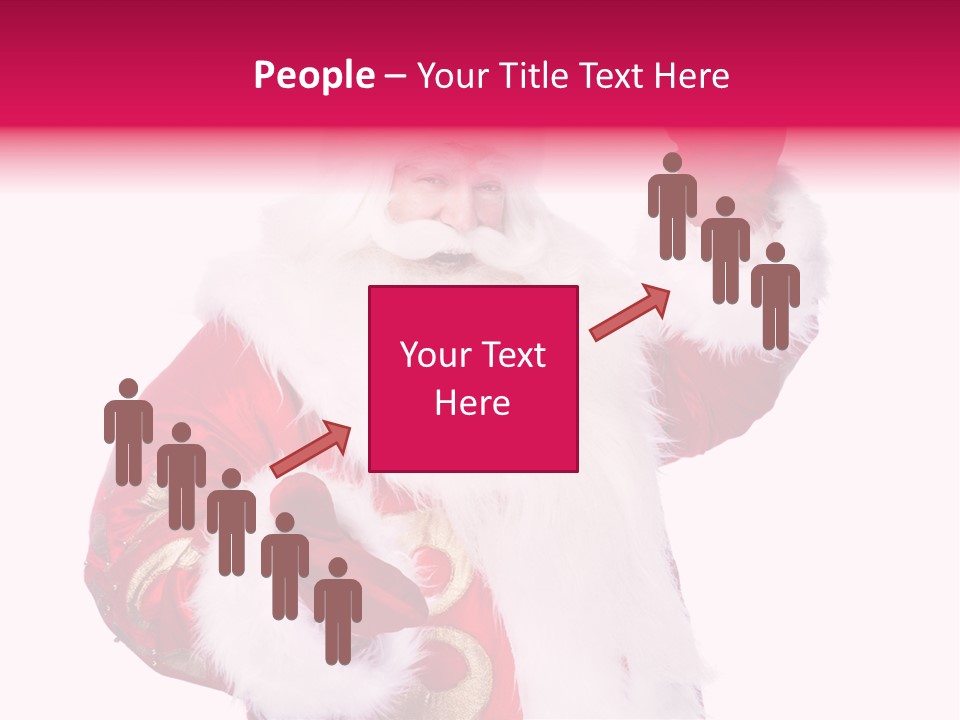 Coat Costume Christmas PowerPoint Template