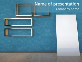 Indoors Design Room PowerPoint Template