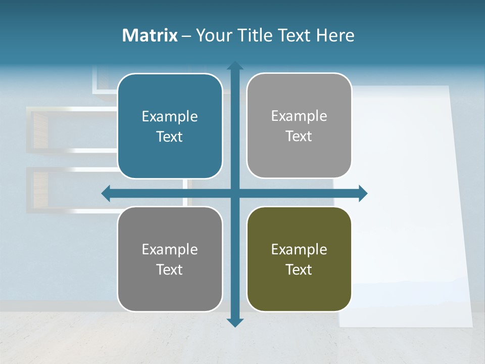 Indoors Design Room PowerPoint Template