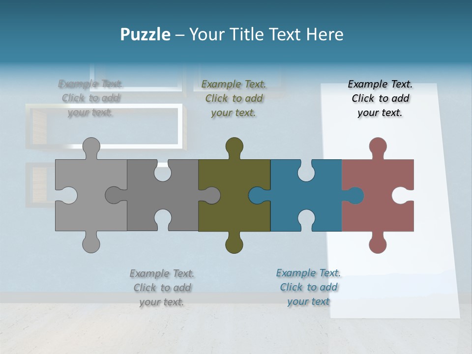 Indoors Design Room PowerPoint Template