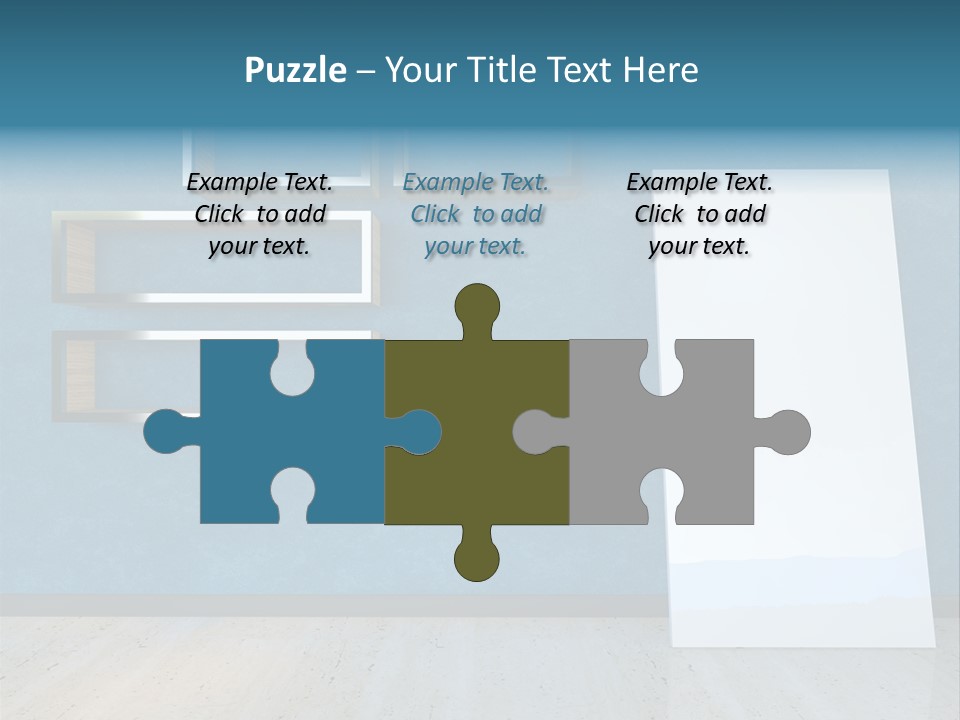 Indoors Design Room PowerPoint Template